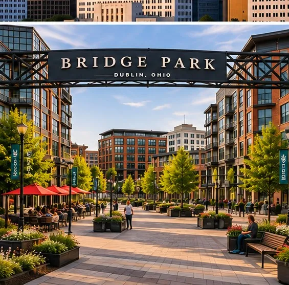 Bridge Park in Dublin, Ohio